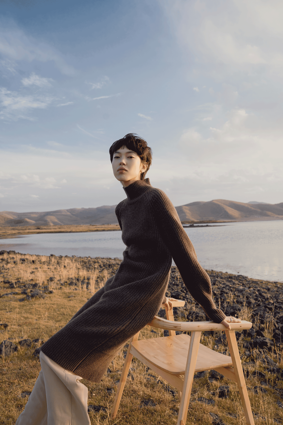 Cashmere Dress - GOBI Cashmere