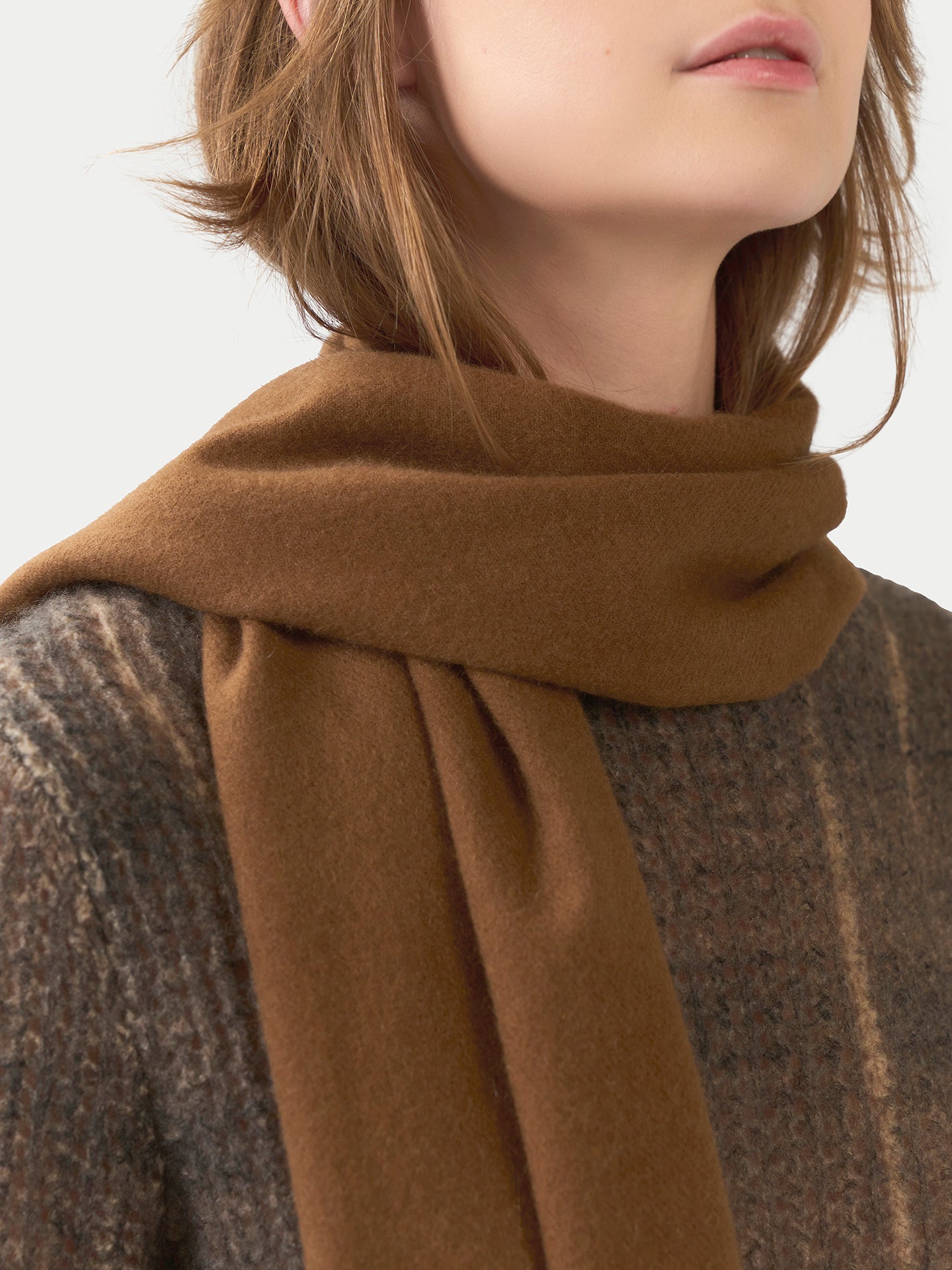 Cashmere Fringed Scarf