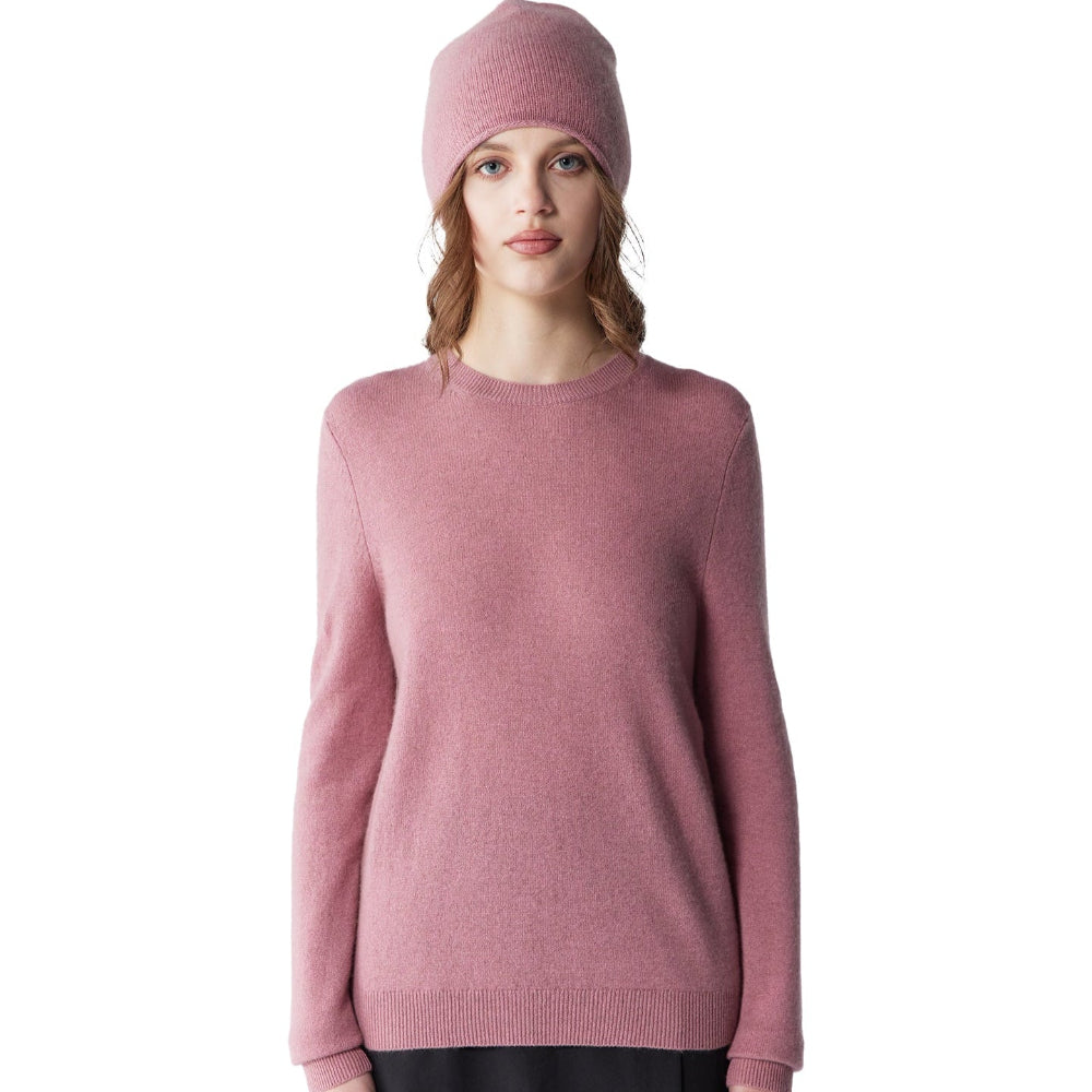 $99 Cashmere Hat & Sweater Lilas - Gobi Cashmere