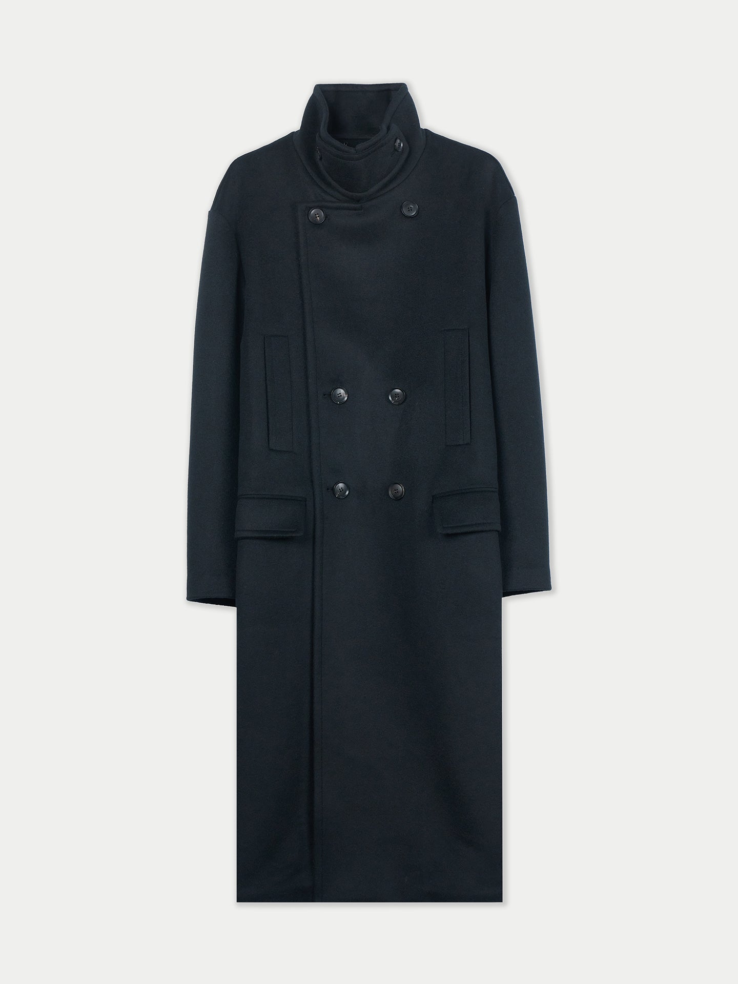 Unisex Cashmere Trench Coat