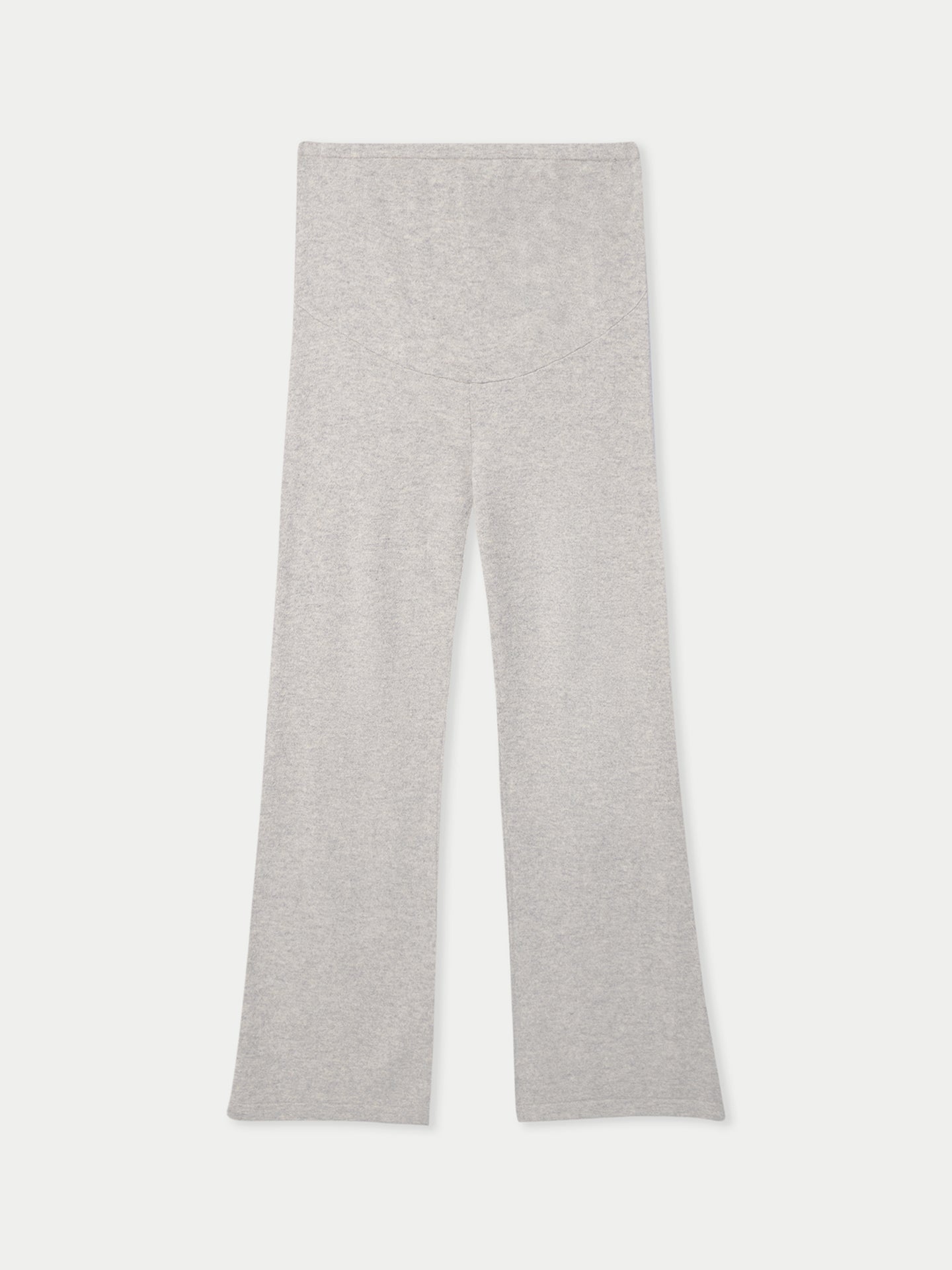 Wide-Leg Knitted Maternity Cashmere Pants