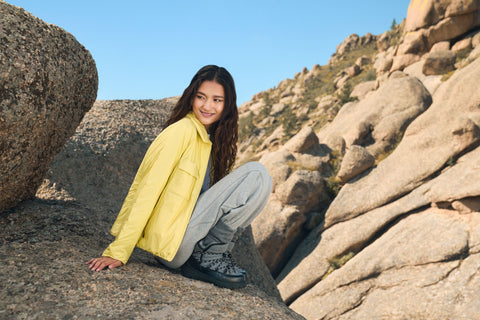 CashmereTech Light Western Jacket, editorial photo