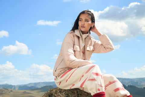 CashmereTech Light Western Jacket, editorial photo
