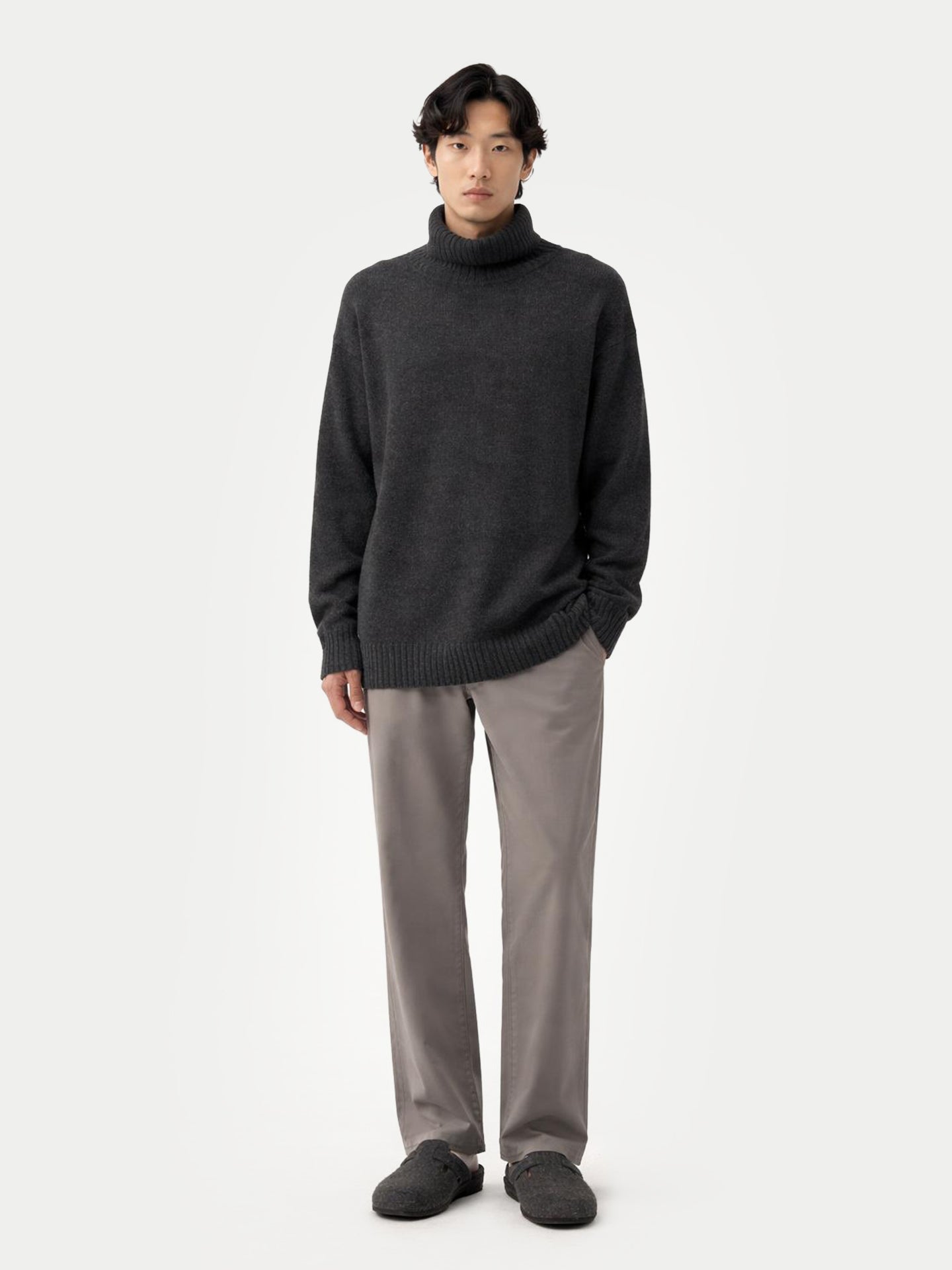 Men's Cashmere Turtleneck