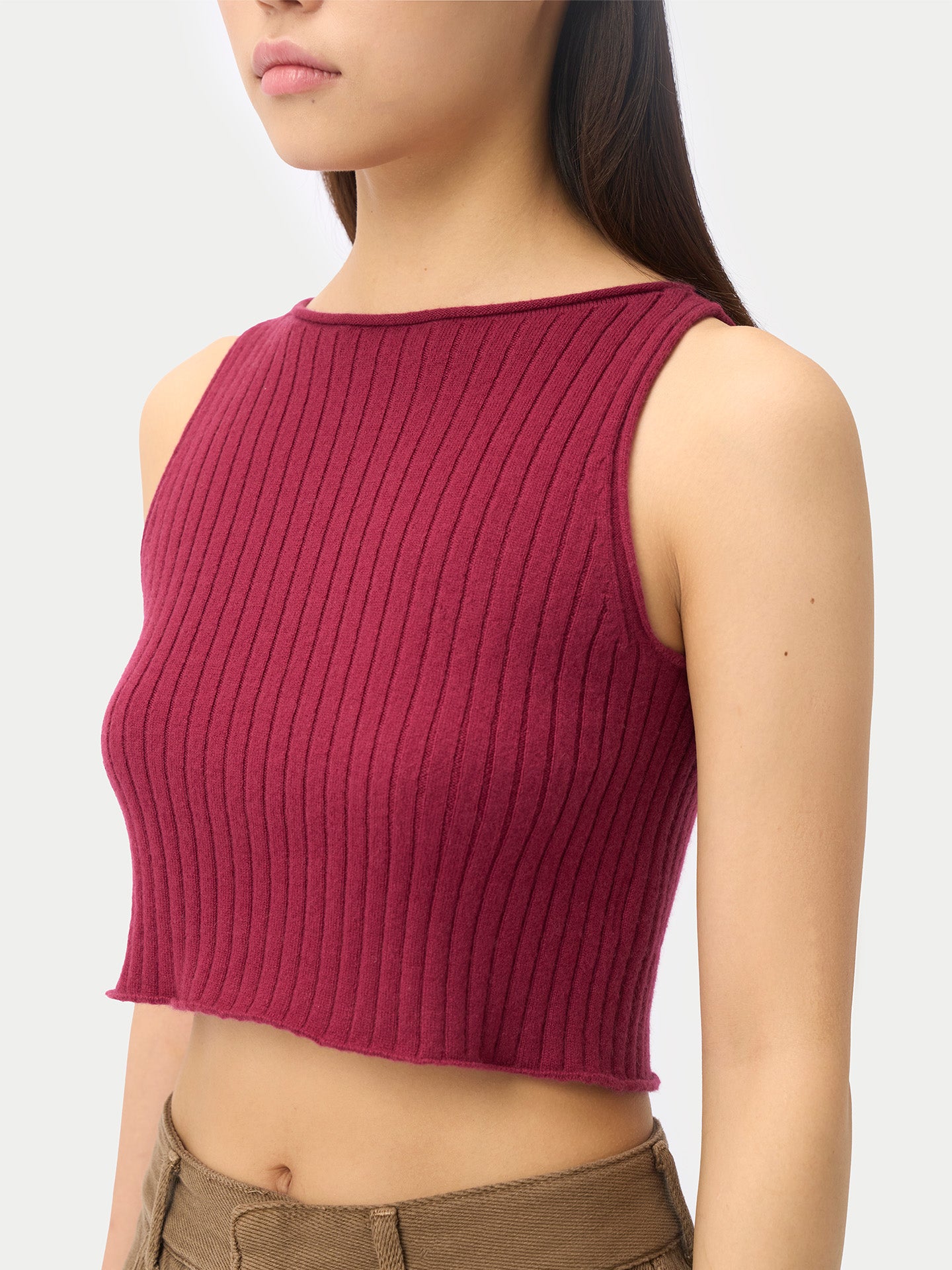 Cashmere Crop Top