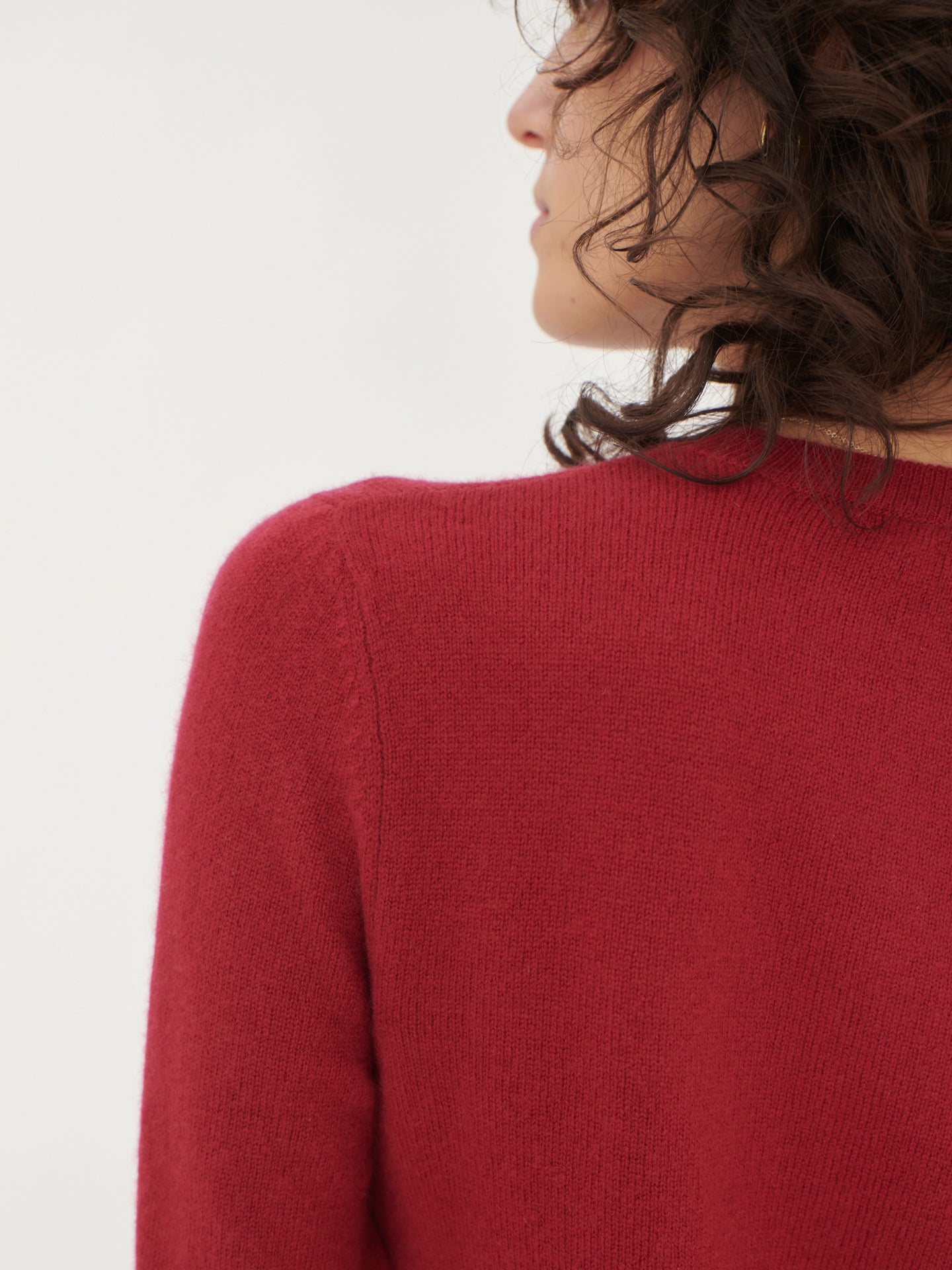 Women's Cashmere $99 Hat & Sweater Cabernet - Gobi Cashmere