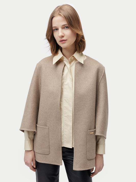 Cashmere Poncho Luxe Set – Women