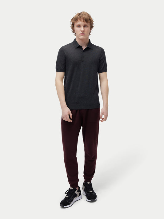 Cashmere Silk Polo Shirt