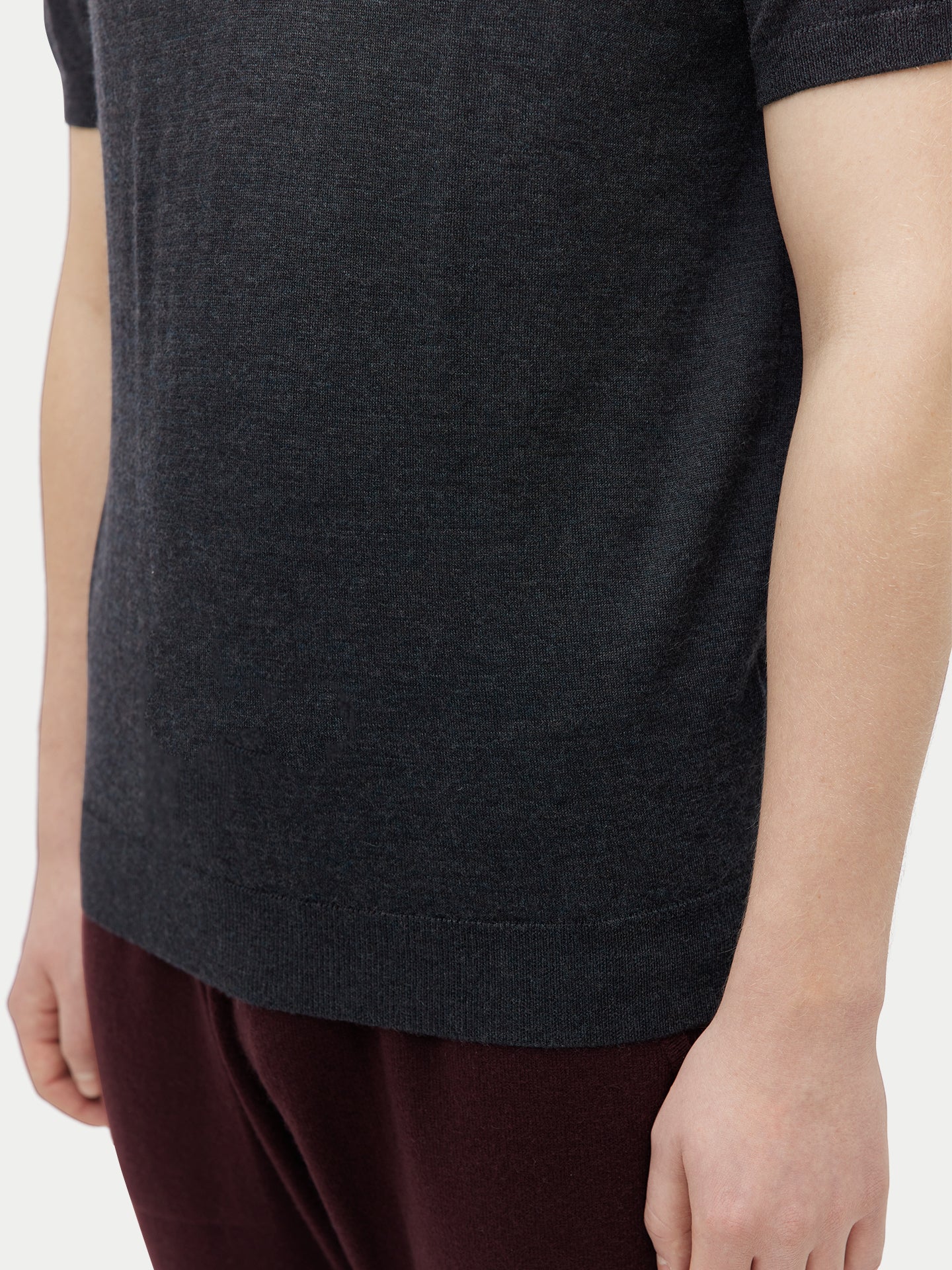 Cashmere Silk Polo Shirt