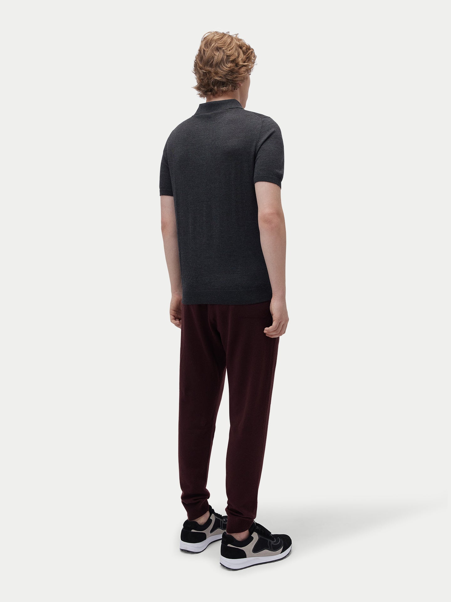 Cashmere Silk Polo Shirt