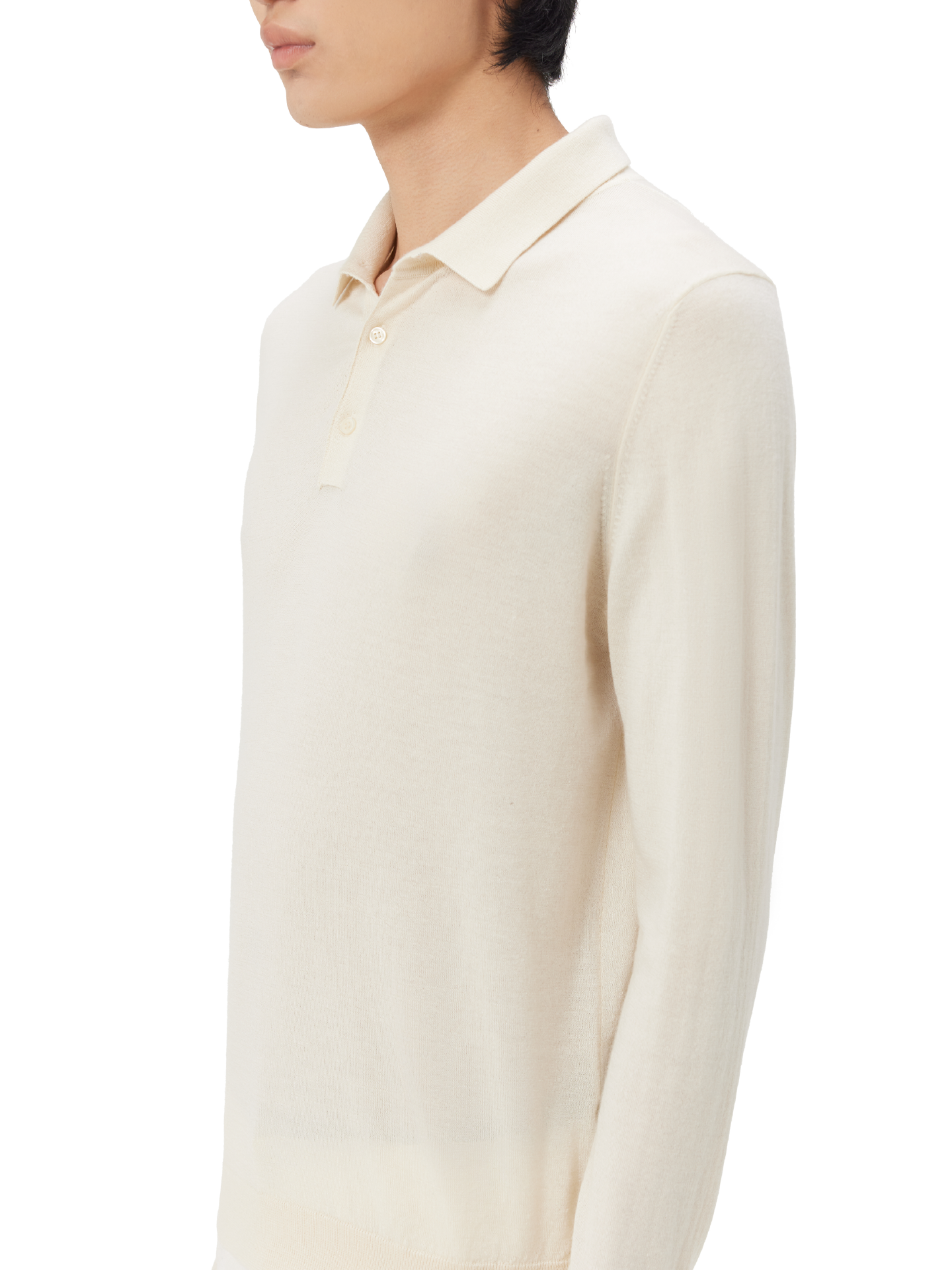Men's Cashmere Silk Polo