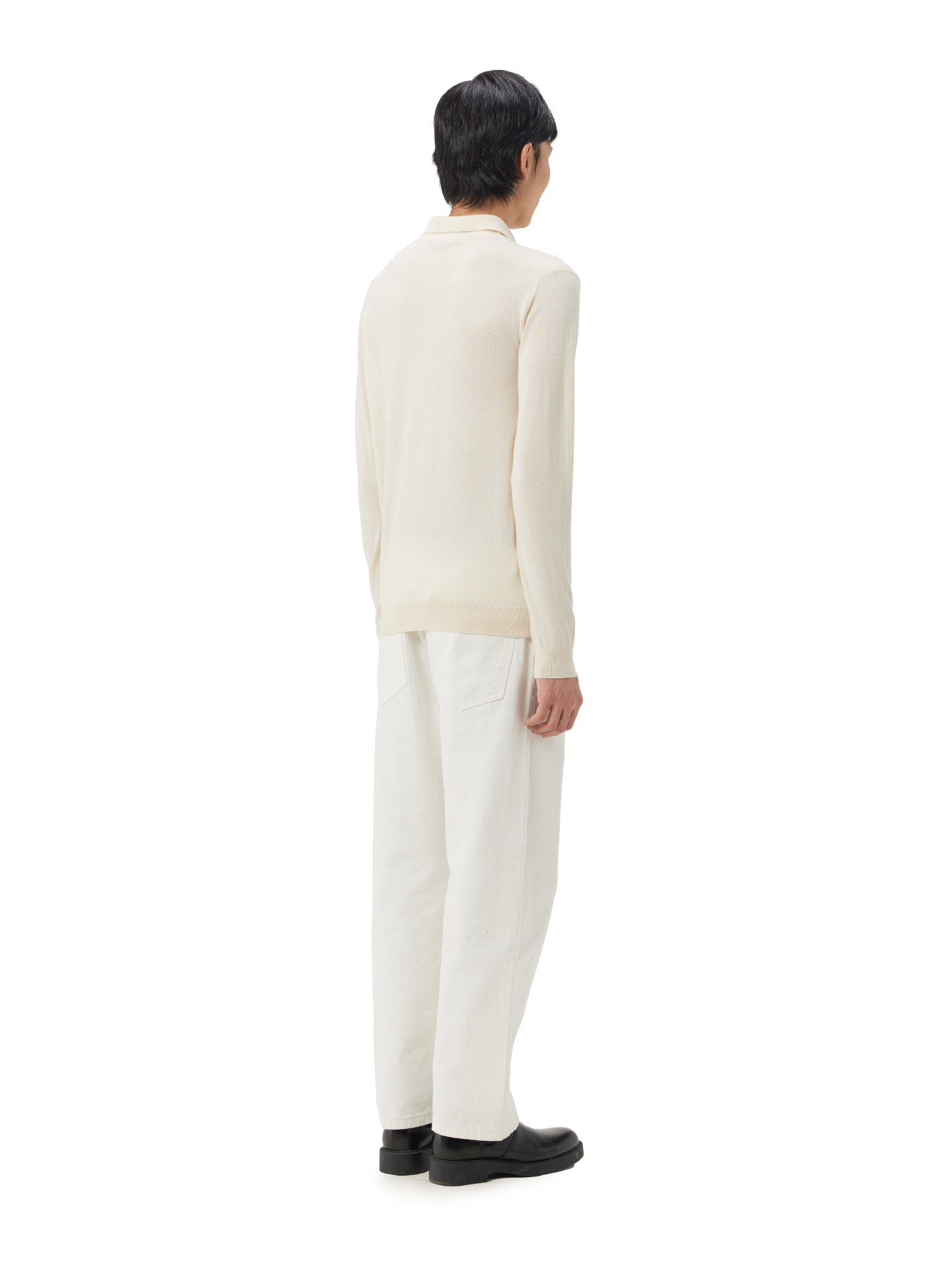 Men's Cashmere Silk Polo