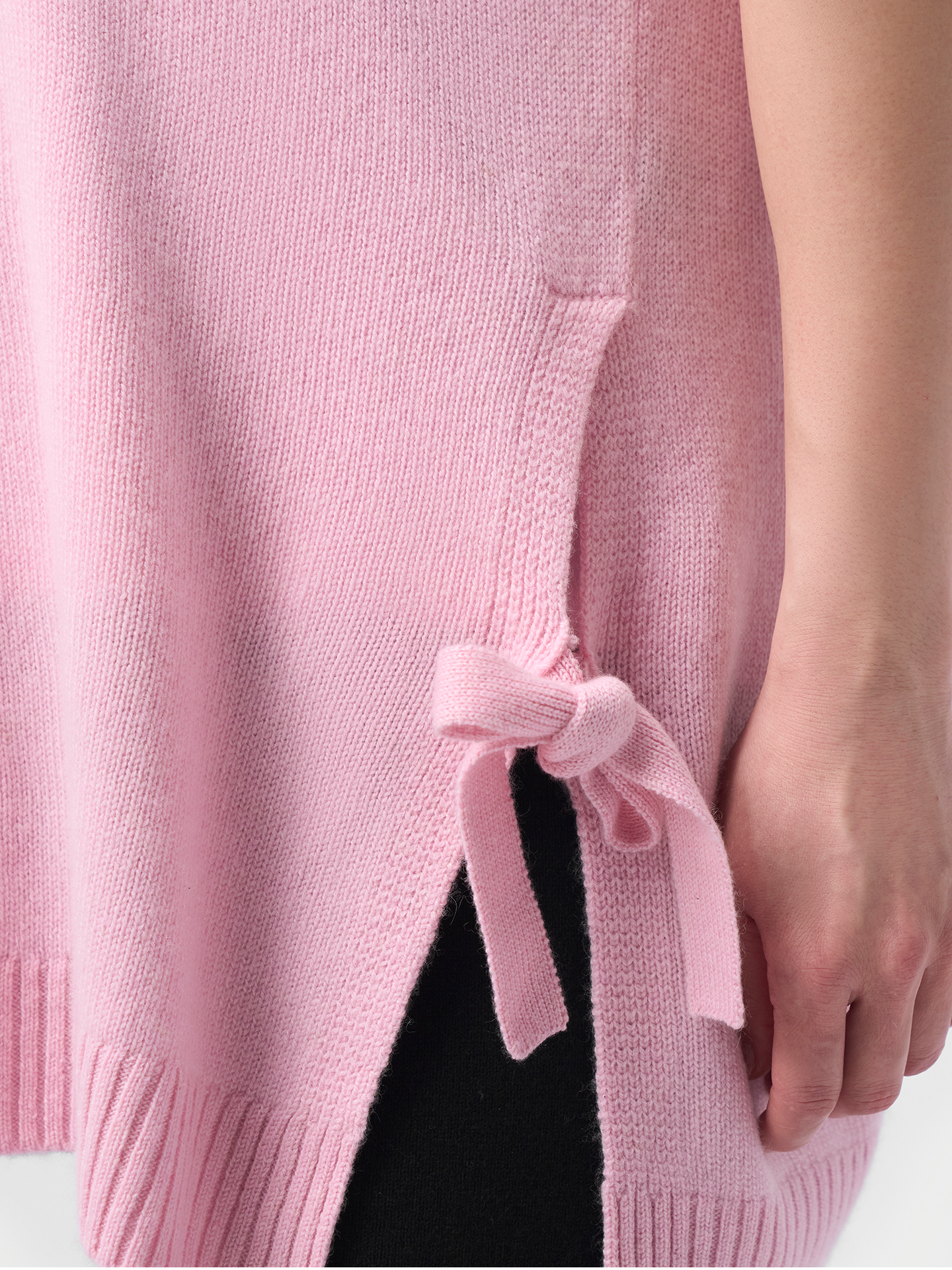 V-neck Cashmere Maternity Top