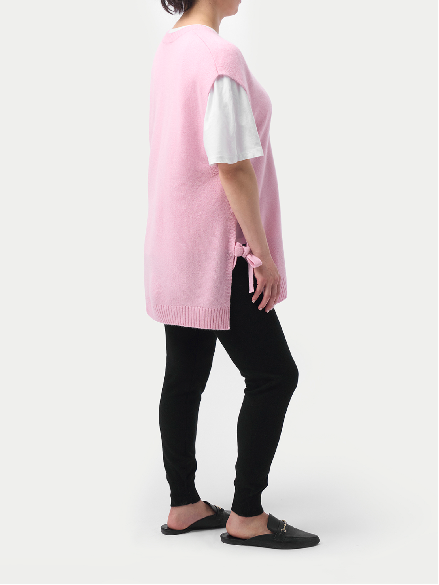V-neck Cashmere Maternity Top