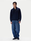 Cashmere Half-Zip Sweater