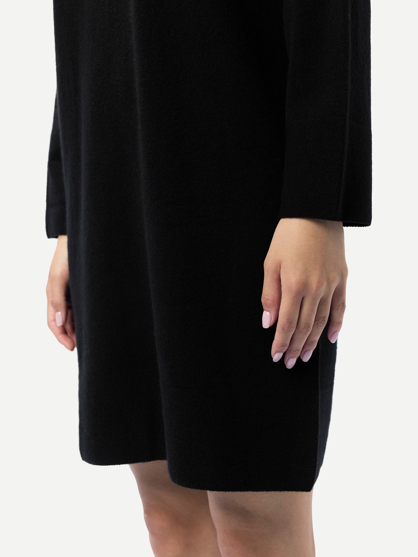 C-Neck Knit Dress