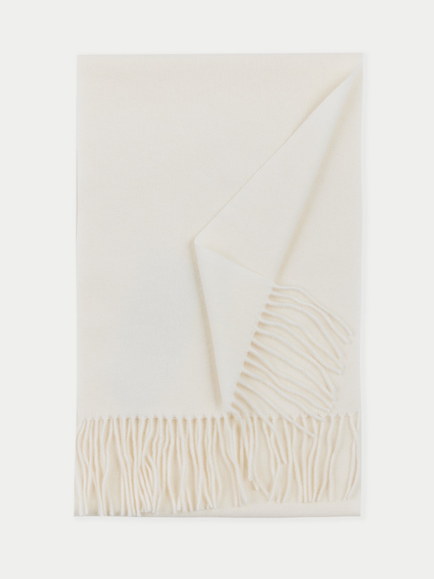 Cashmere Fringed Scarf