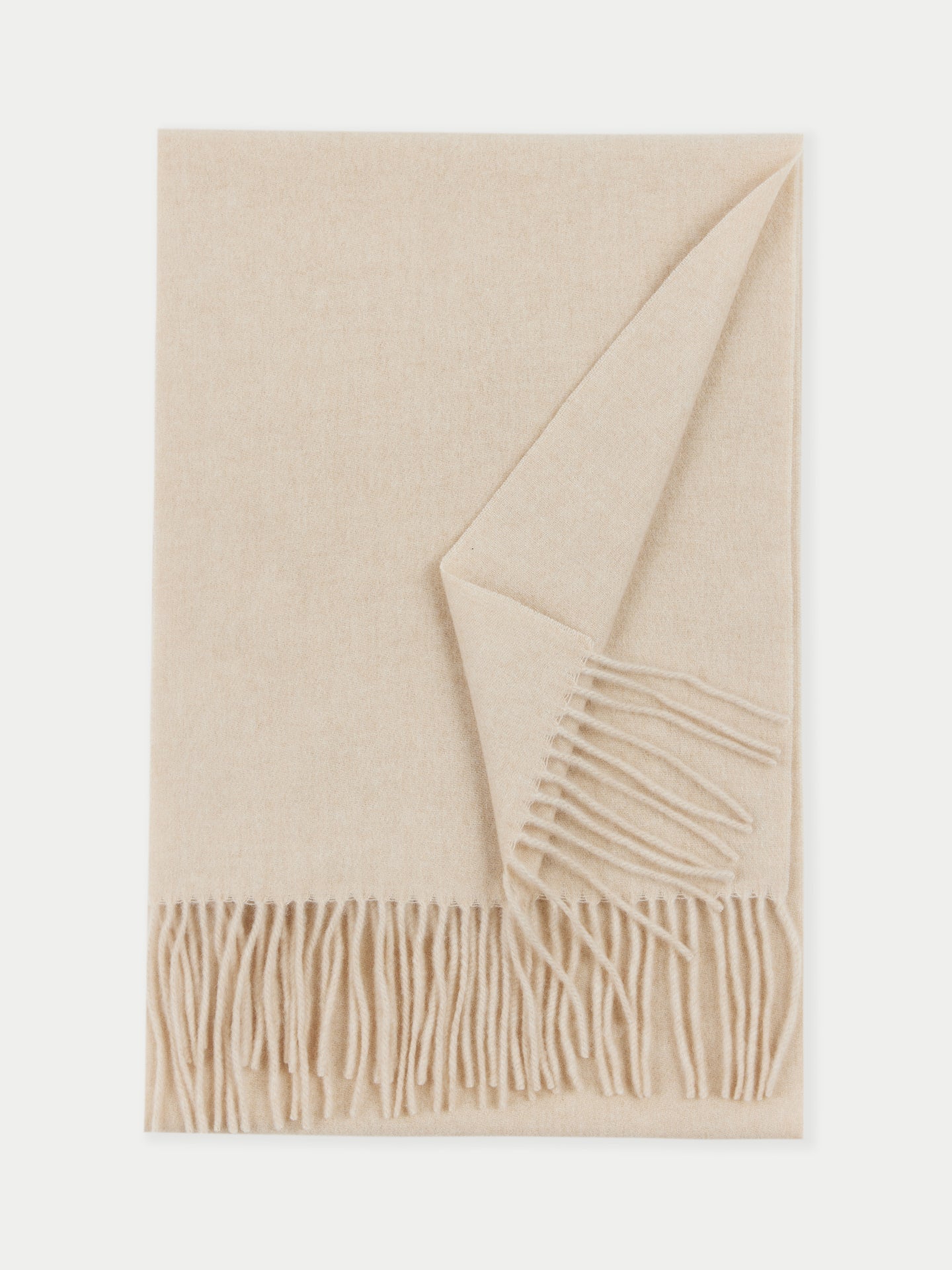Organic Color Fringe Scarf