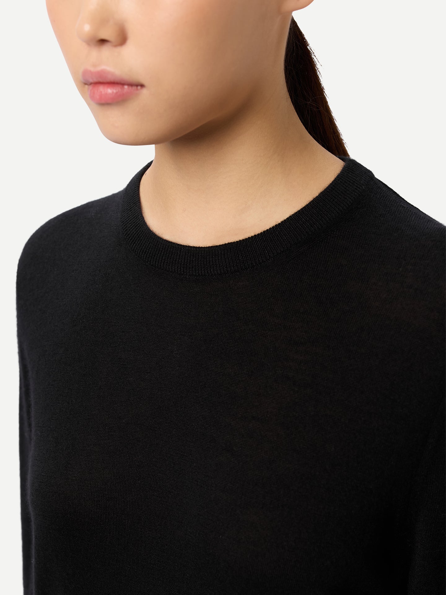 Women C-Neck Cashmere Sweater