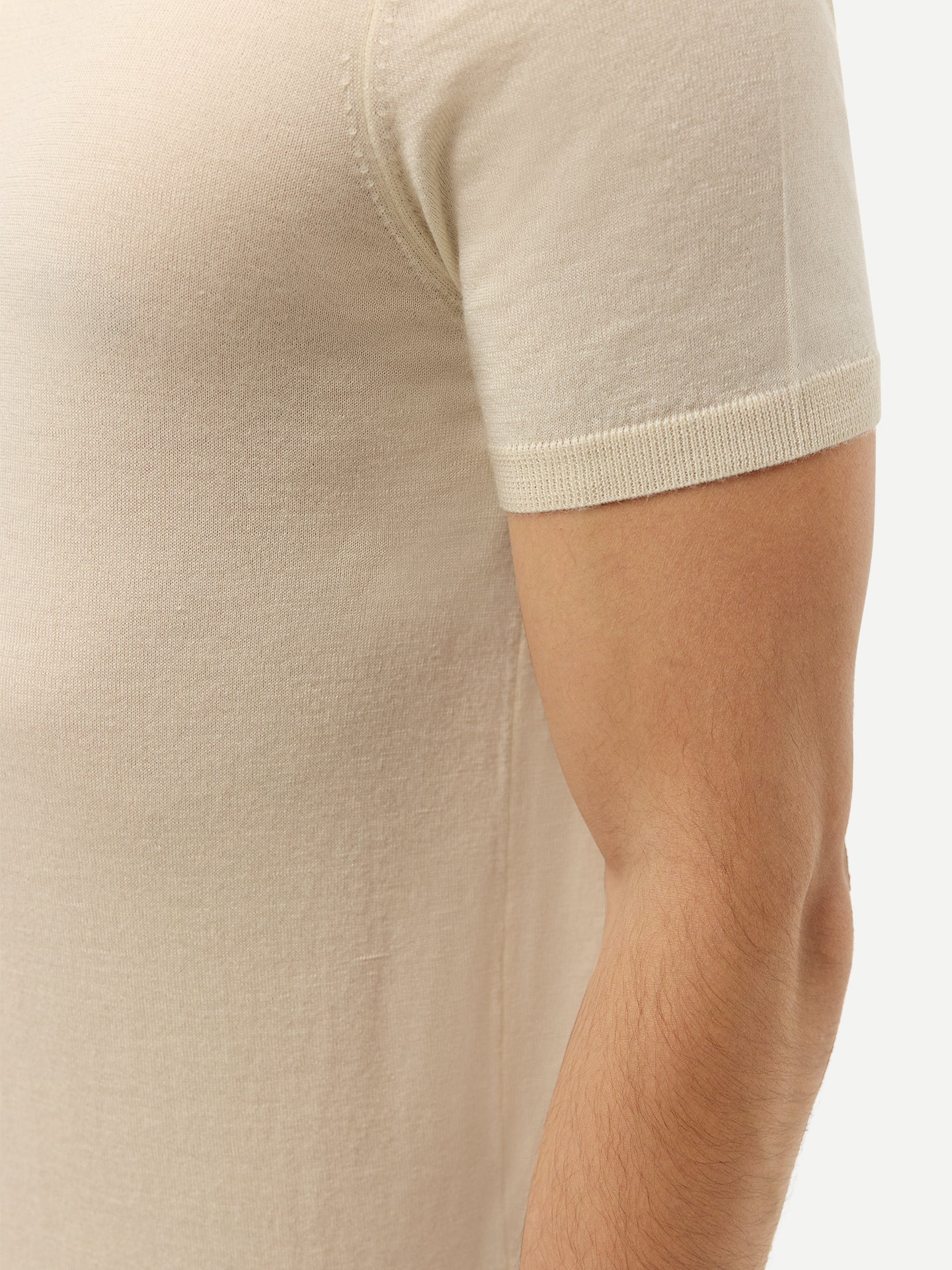 Cashmere Silk Polo Shirt