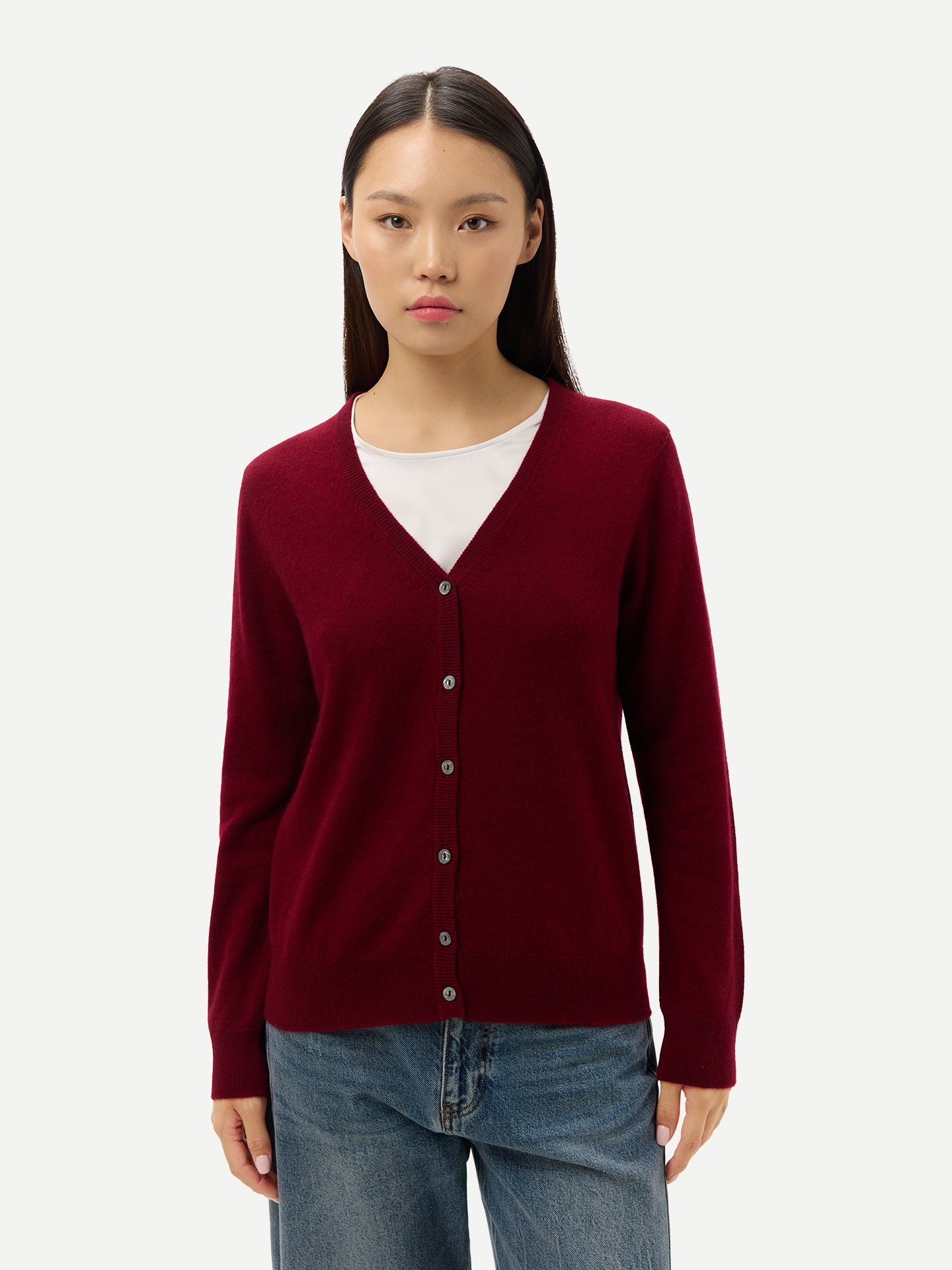 Timeless Cashmere V-Neck Cardigan