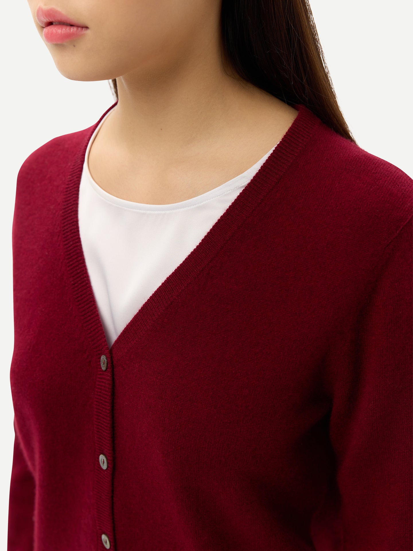 Timeless Cashmere V-Neck Cardigan