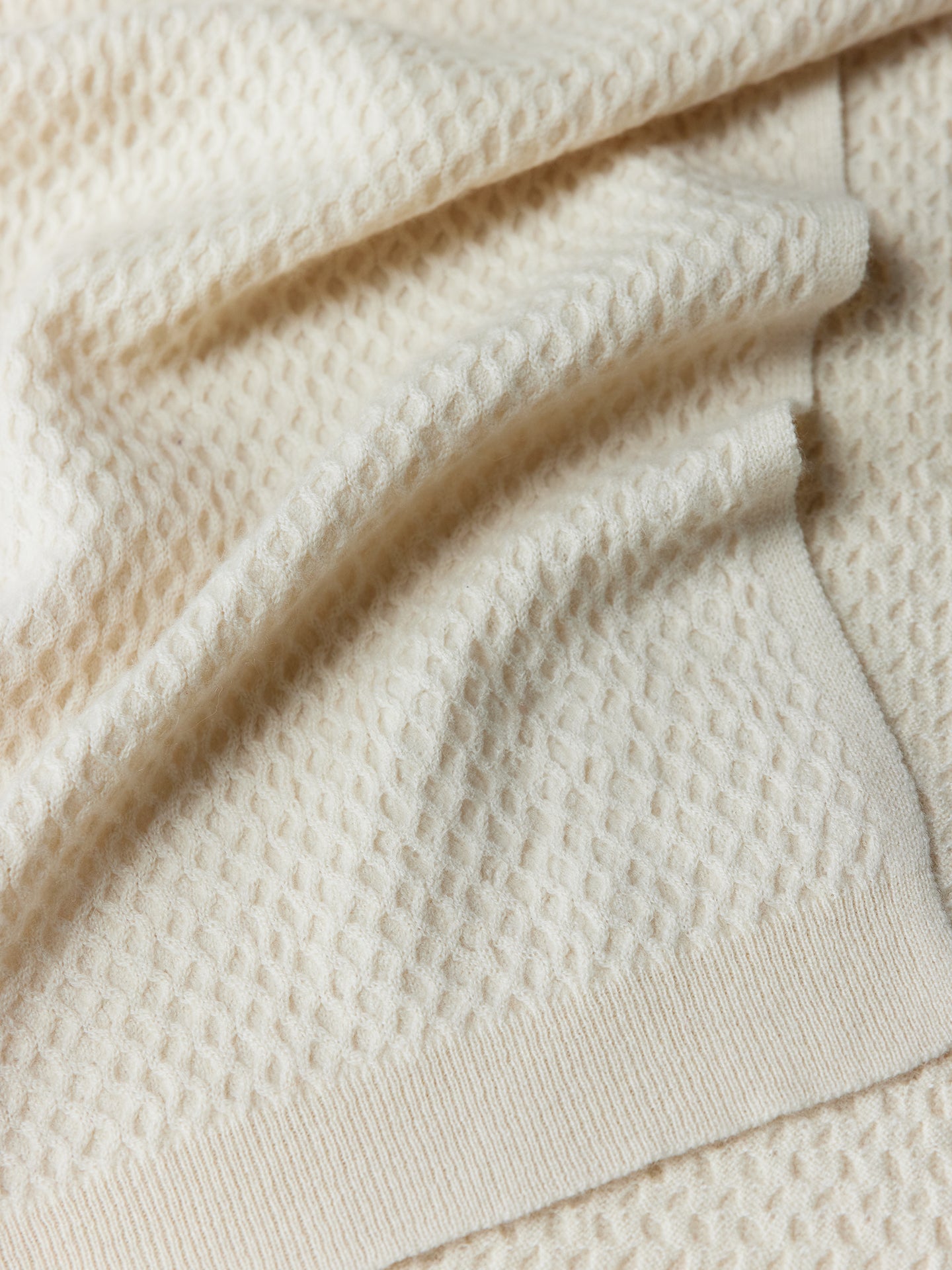 Organic Color Textured Cashmere Scarf