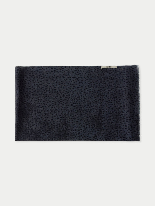Dune Dots Printed Cashmere Shawl