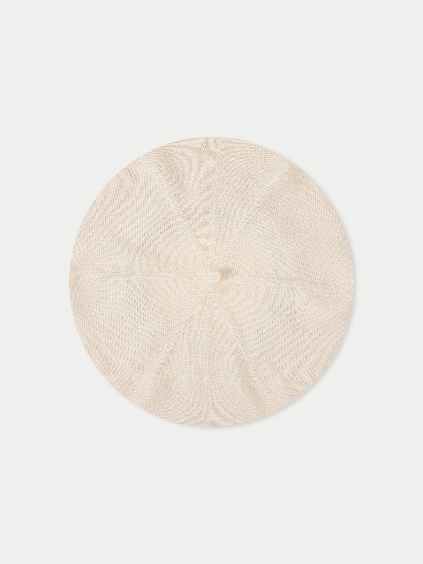 Cashmere Jersey Knit Beret