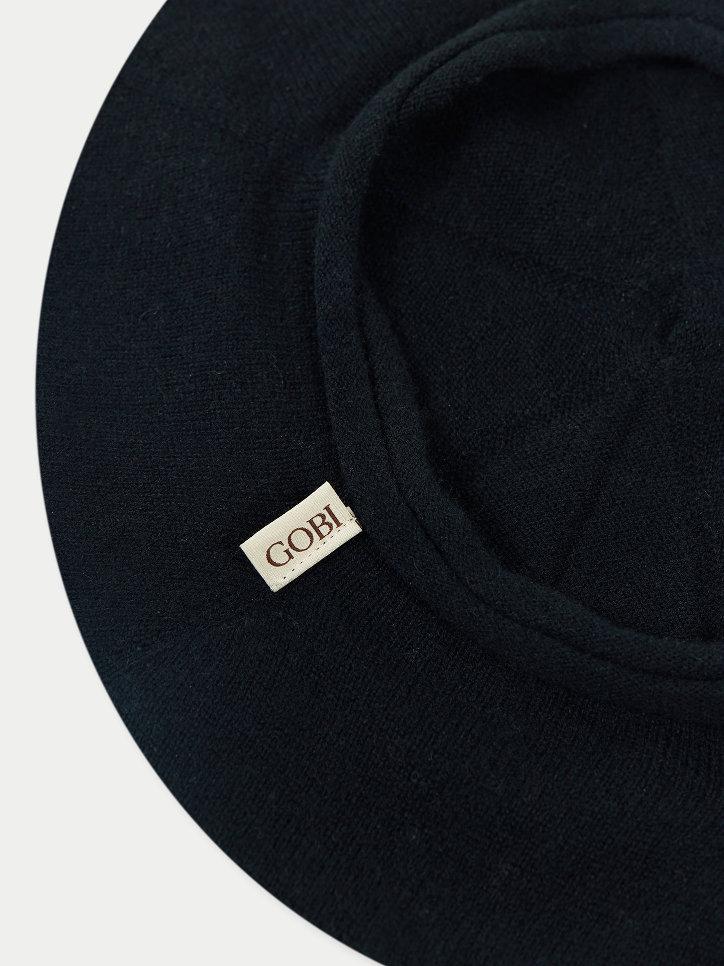 Cashmere Jersey Knit Beret