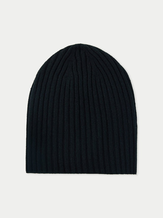 Cashmere Rib Knit Hat