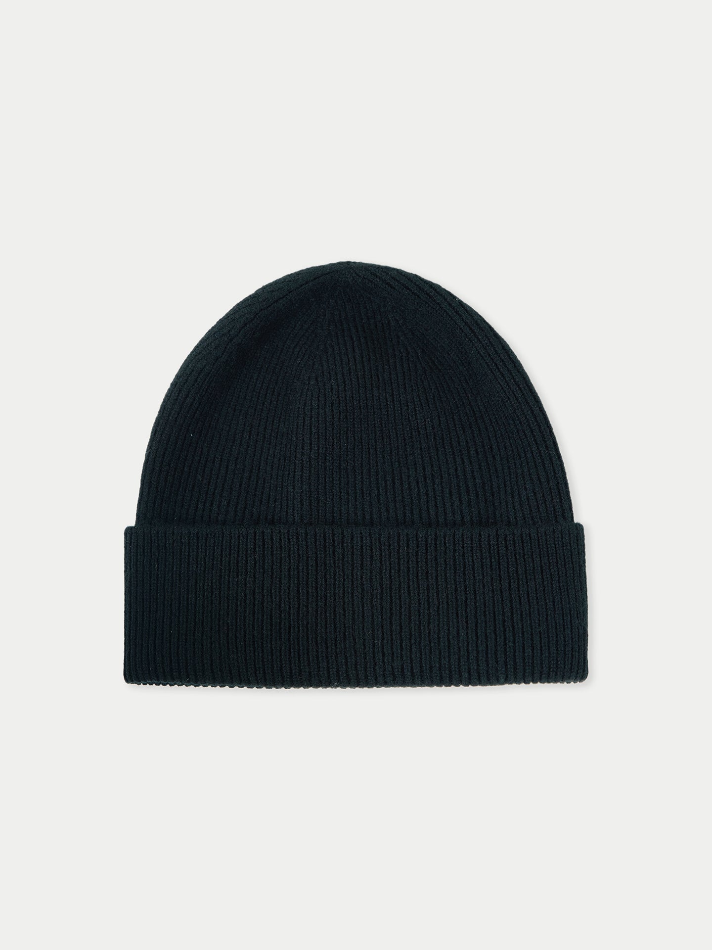 Cashmere Rib Knit Beanie