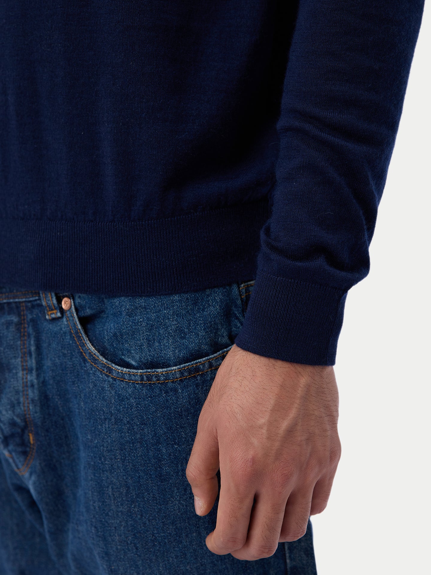 Cashmere-Silk Turtleneck Sweater