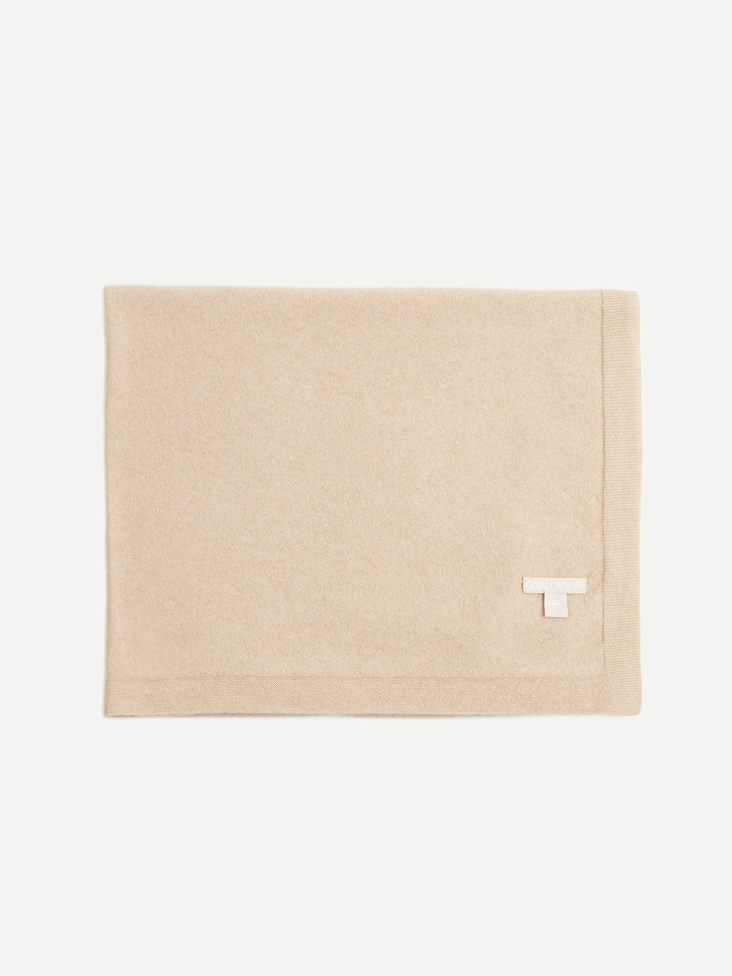 Organic Cashmere Knit Blanket