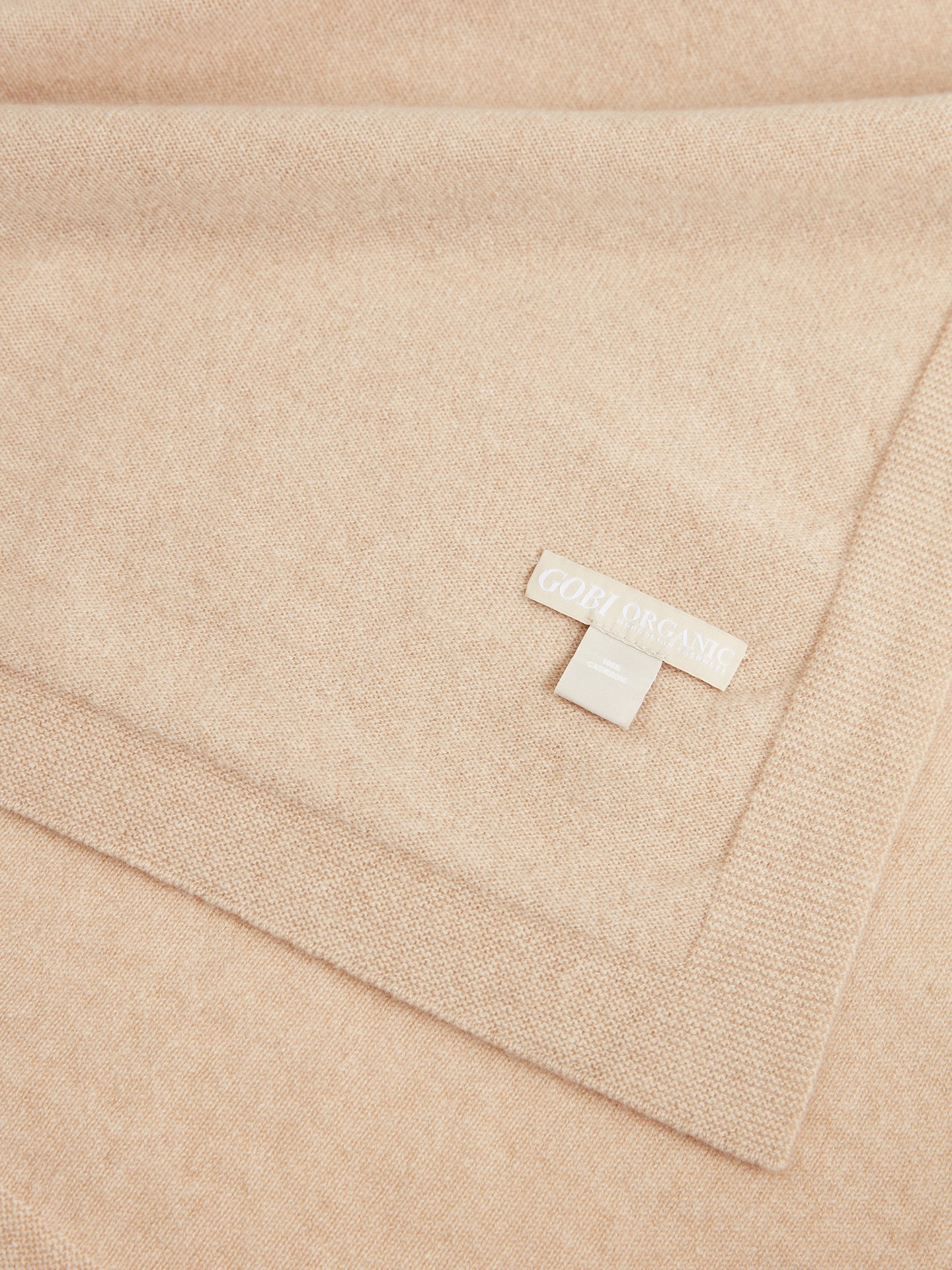 Organic Cashmere Knit Blanket