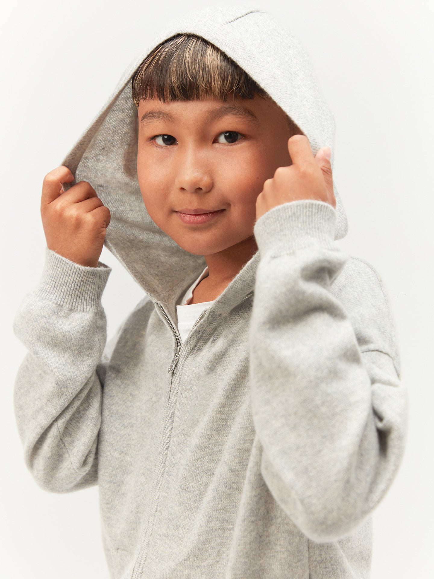 Kids Hooded Cardigan