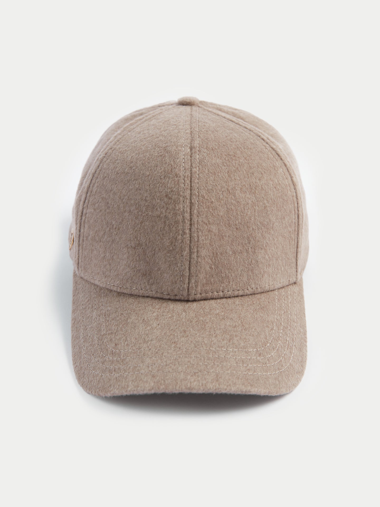 Organic Colour Cashmere Cap Taupe - Gobi Cashmere