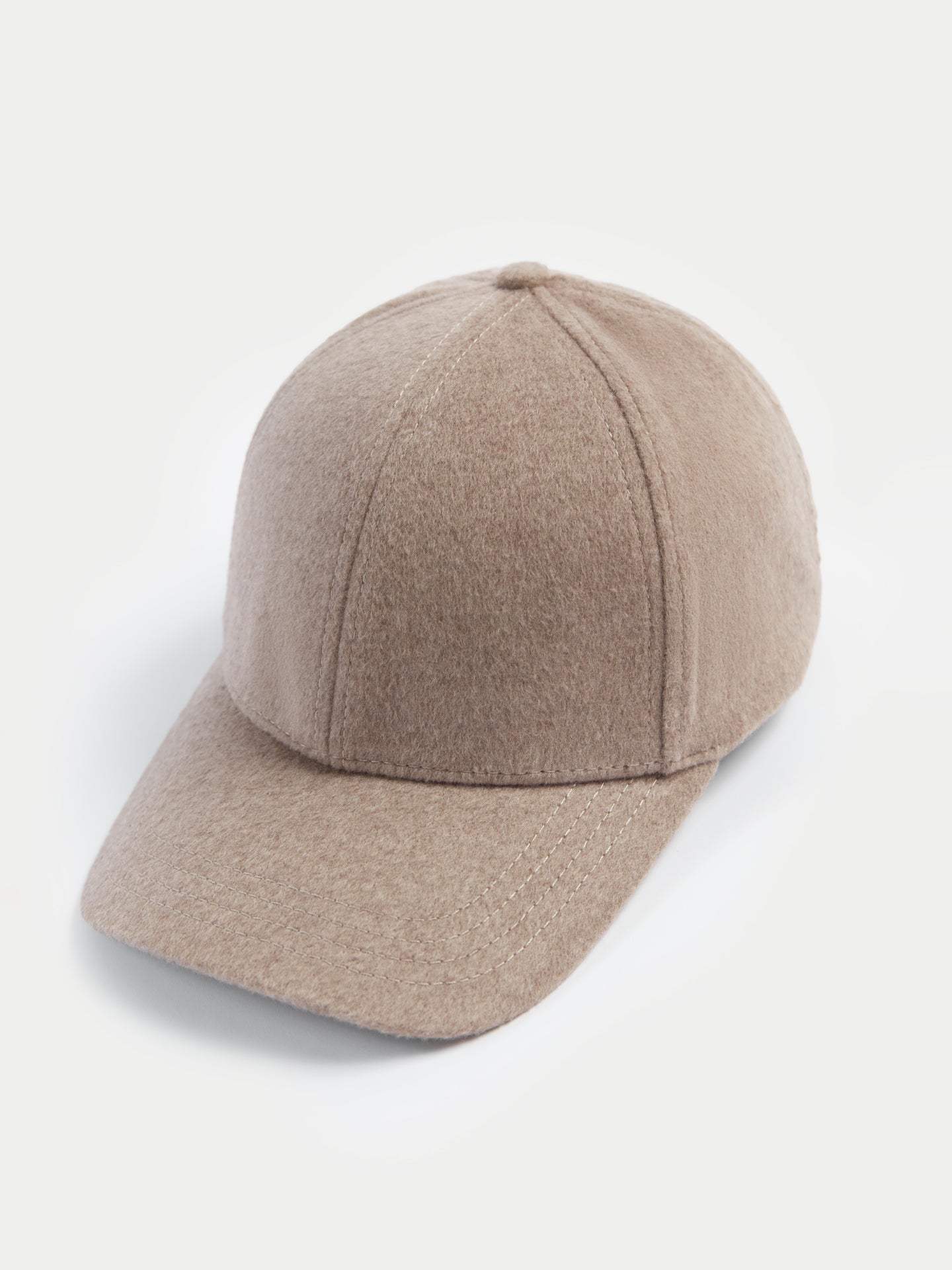 Organic Colour Cashmere Cap Taupe - Gobi Cashmere