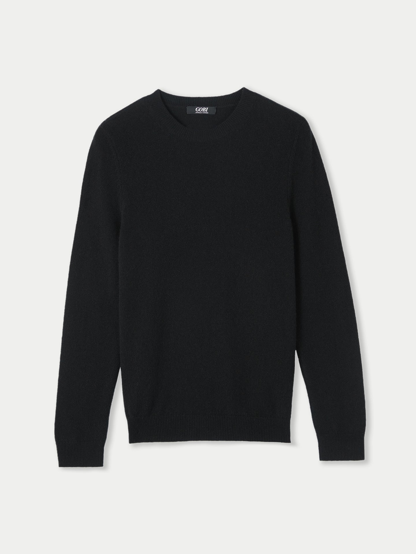 Women's Cashmere $99 Hat & Sweater Set - Black - Gobi Cashmere
