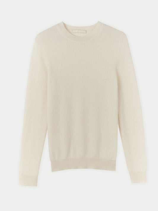 Women's Cashmere $99 Hat & Sweater Off White - Gobi Cashmere