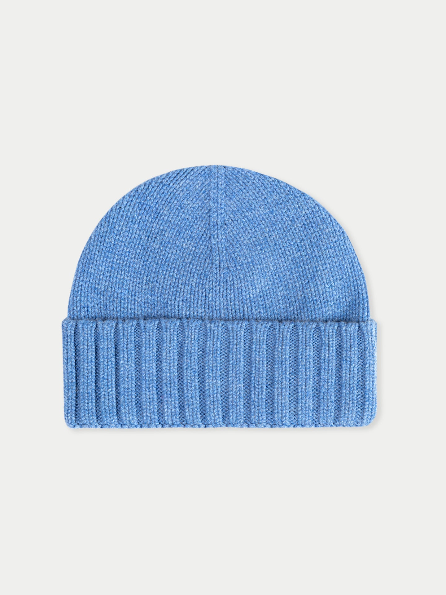 Cashmere Rib Knit Hat /Unisex/