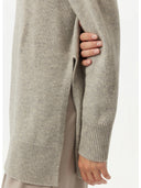 close up of a gray sweater with a plain background #color_dawn-blue