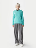 Essential Cashmere Crewneck Sweater Holiday - Gobi Cashmere #color_holiday
