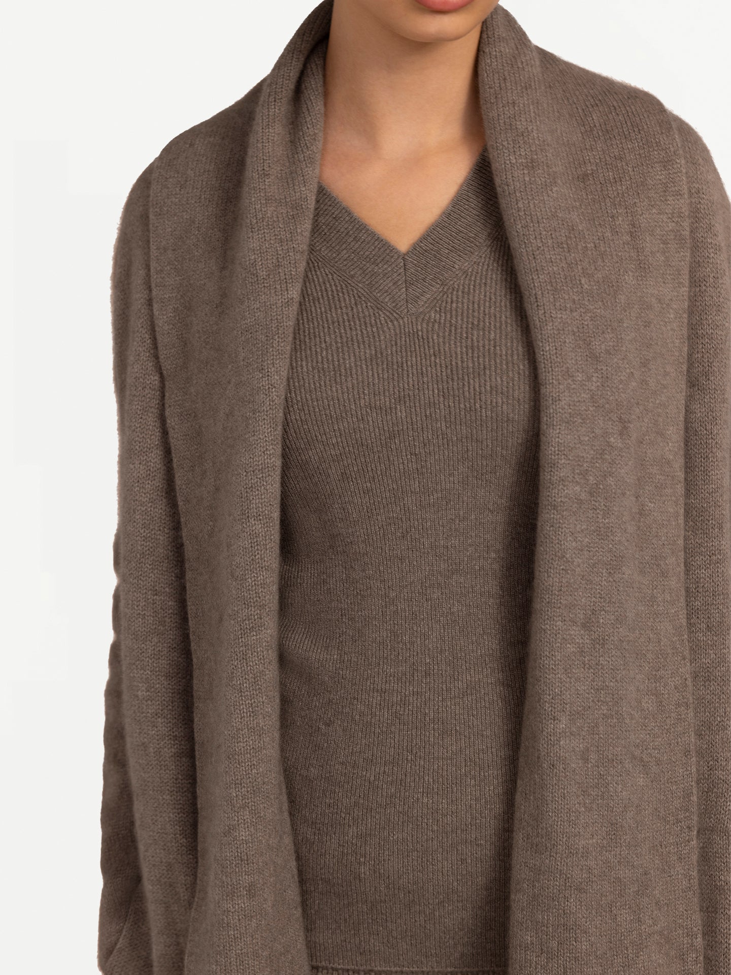 Organic Color Shawl Collar Cardigan