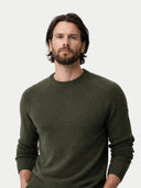 Cashmere Raglan Sweater Capulet Olive - Gobi Cashmere #color_capulet-olive