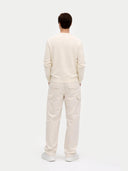 Essential Cashmere V-Neck Cardigan Marshmallow - Gobi Cashmere #color_marshmallow