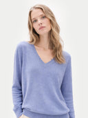 Essential Cashmere V-Neck Sweater English Manor - Gobi Cashmere #color_english-manor