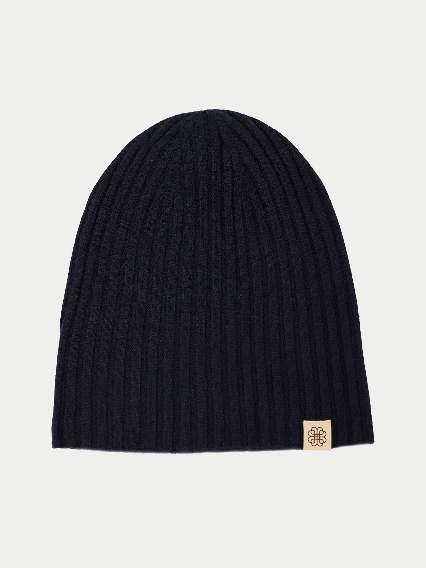 Cashmere Rib Knit Hat