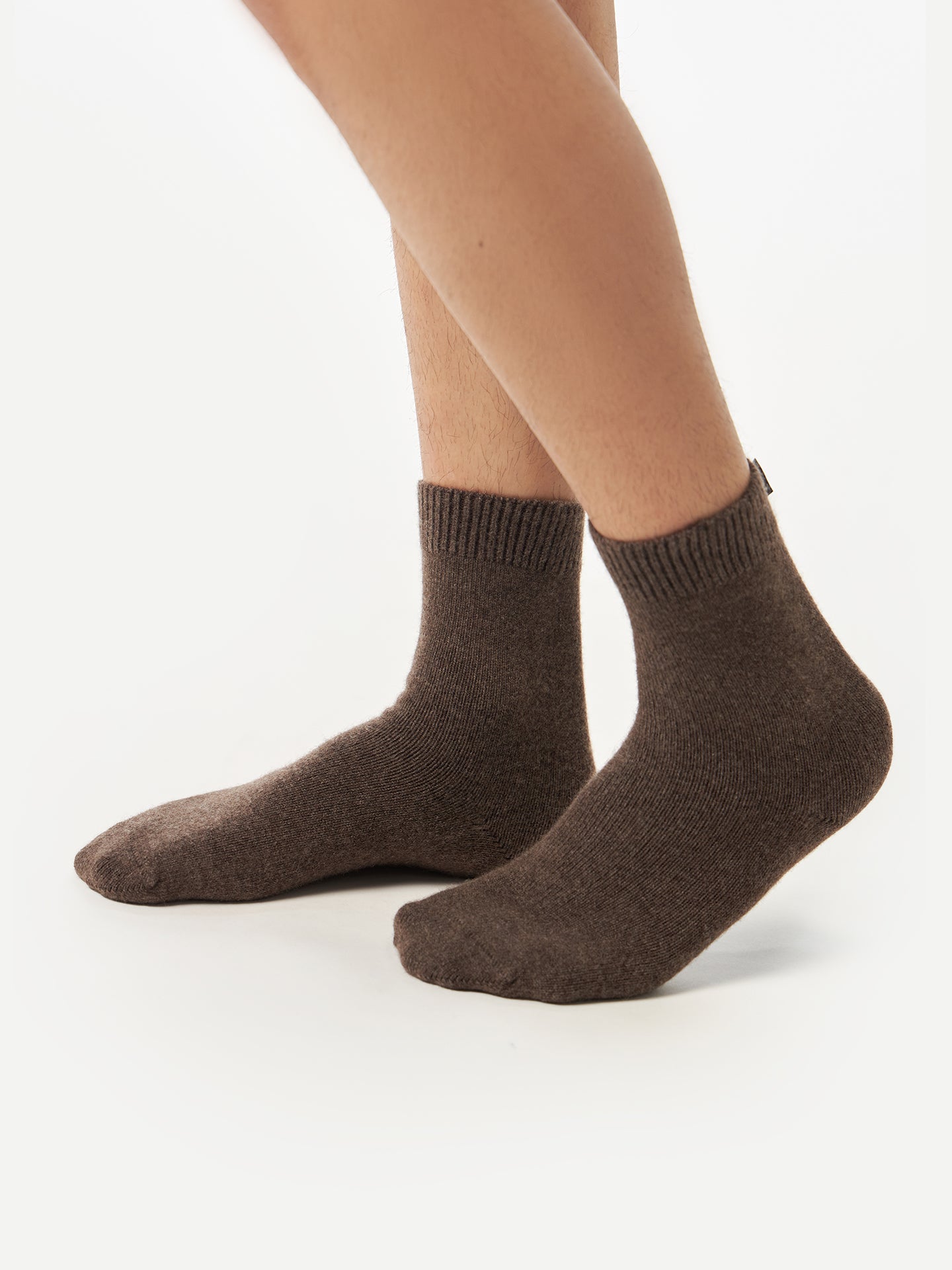 Unisex Cashmere Jersey Knit Bed Socks