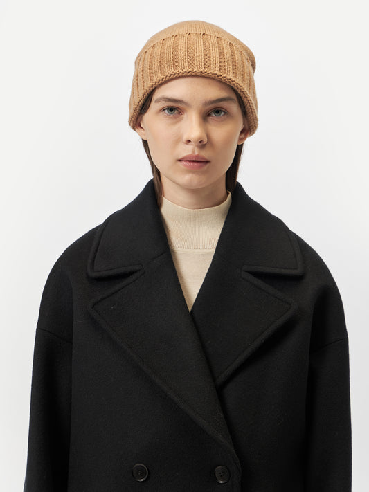 Unisex Cashmere Basic Beanie Sheepskin - Gobi Cashmere